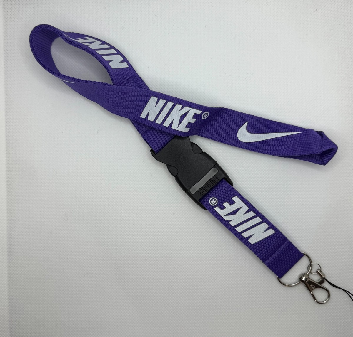 purple nike lanyard