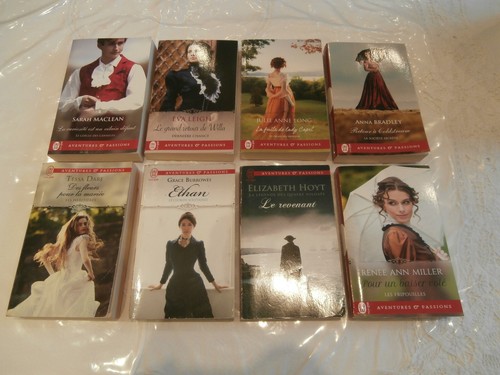 Lot 8 livres J'ai lu Aventures et Passions style Harlequin | eBay