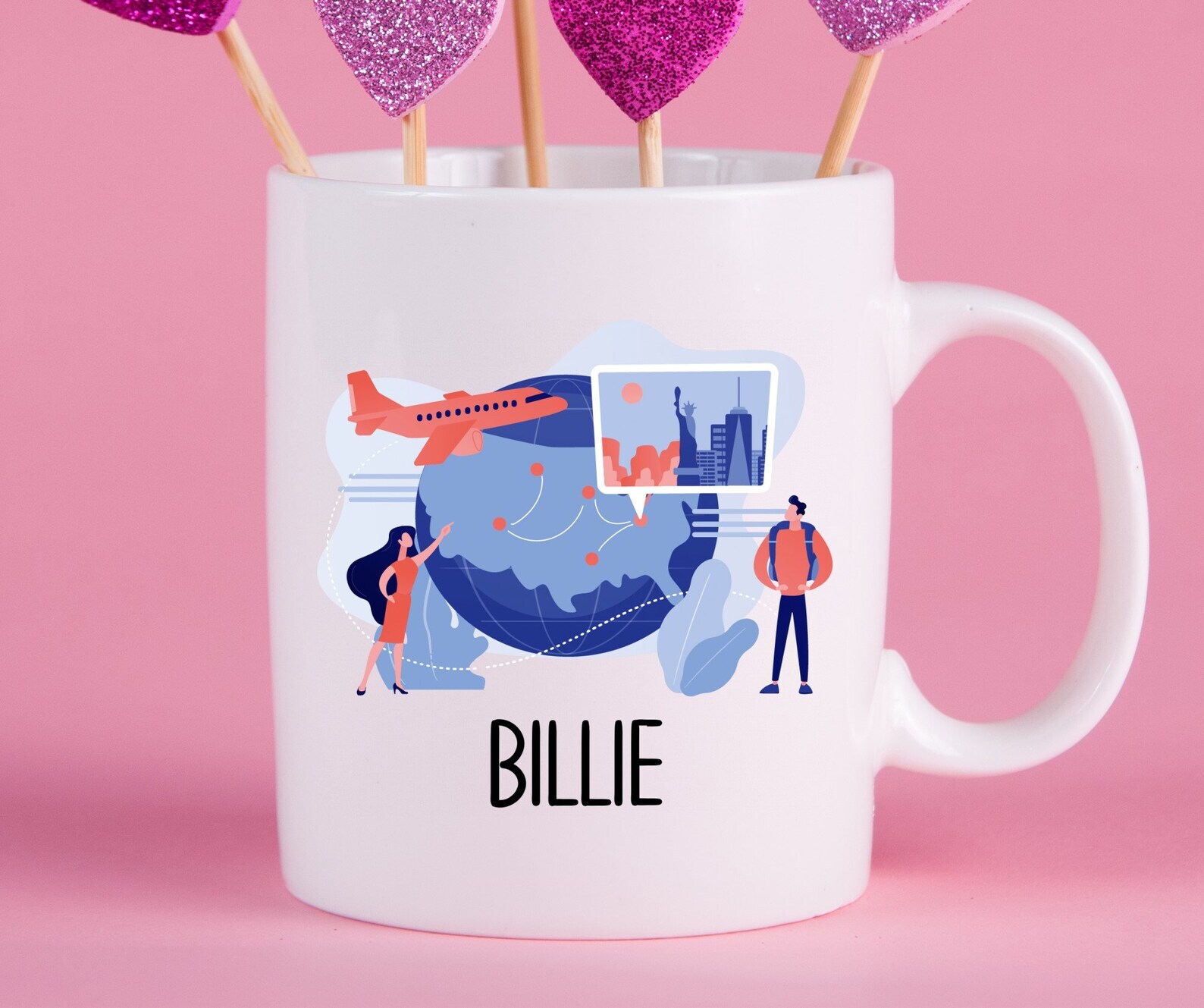 Personalized Travel Agent Mug Travel Agent Gift Ideas Travel Agent Cup Gifts For