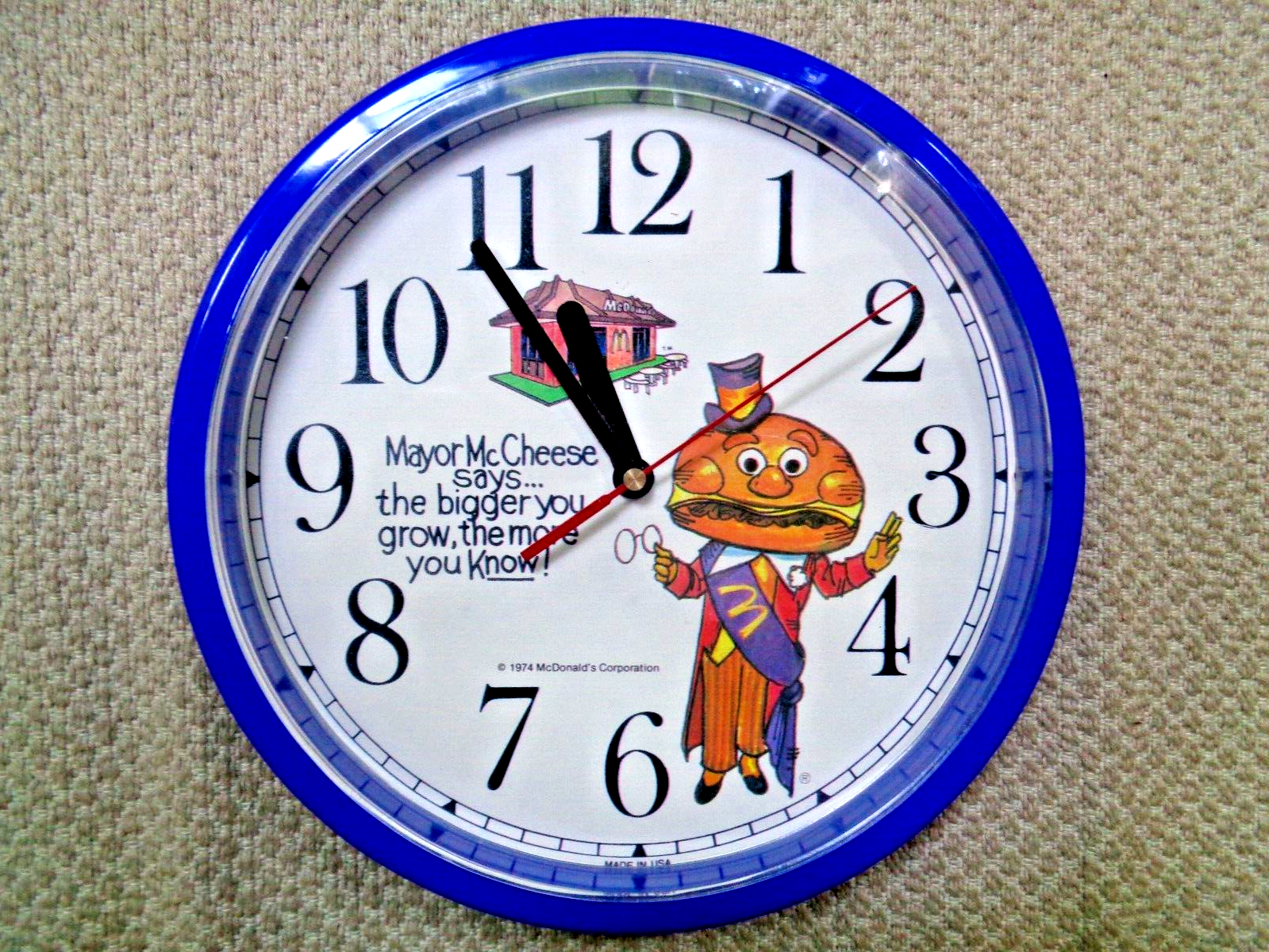 Mayor McCheese Clock- 5 Awesome Things on eBay this week