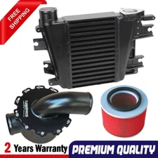 Upgrade Aluminium Intercooler+Airbox For Nissan Patrol ZD30 3.0L 2000-2007
