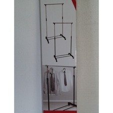 ATTACCAPANNI STAND APPENDIABITI REGOLABILE CON RUOTE APPENDINO X CAMERA O NEGOZI