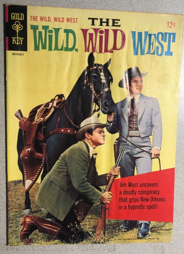 THE WILD, WILD WEST #2 (1966) Gold Key Comics TV Western Kostenloser Versand
