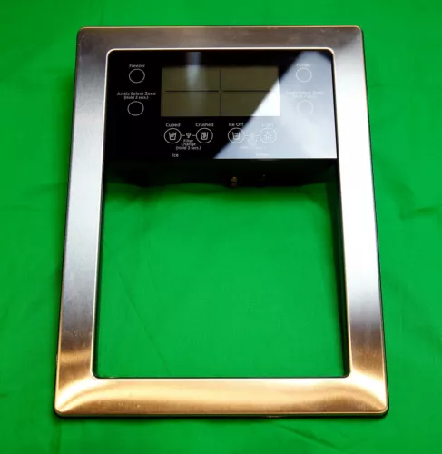 Samsung RM255BARB Refrigerator Dispenser/Fountain Control Bezel Display COMPLETE