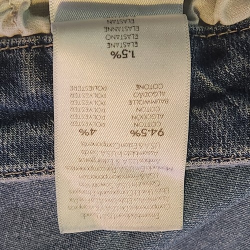 Mother Looker Ankle Fray Jeans Raw Hem Distressed In Love Gun Sz 27 W27" L27" - Picture 6 of 10