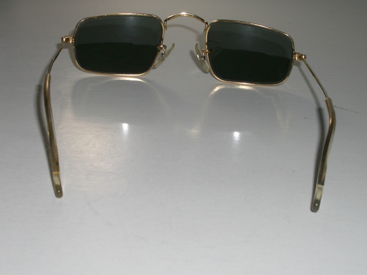 B&L RAY-BAN W0982 CLASSIC COLLECTION IV G15 GP SMALL HALF