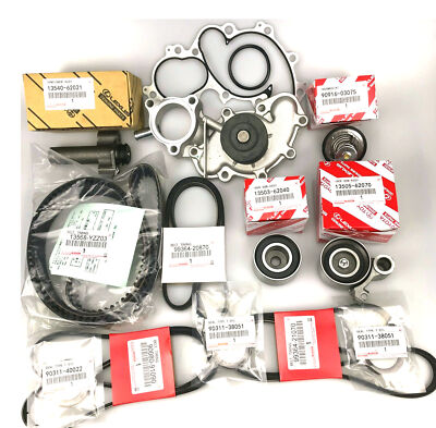 #ad Genuine 16100 69398 Water Pump Timing Belt Kit for 95 04 TOYOTA 3.4L V6 5VZFE $159.99