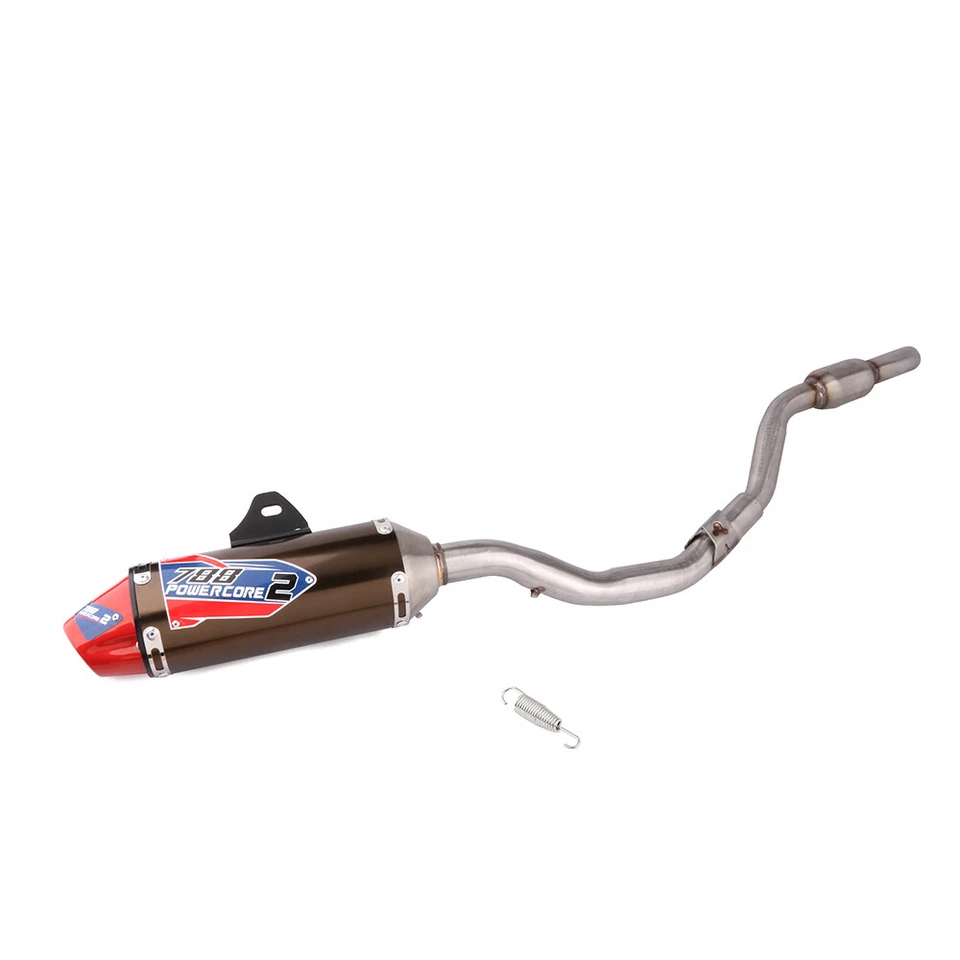 Full Muffler Exhaust Pipe System For CRF230F 2003-2017 CRF150F 2017 Dirt Bike - Изображение 2 из 4