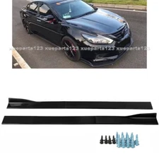 78.7" Side Skirts Extension Splitter Lip L+R For Nissan Altima S SL SR Sedan