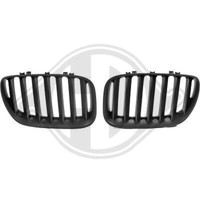 Diederichs KüHlergitter Beidseitig FüR BMW X5 E53 3.0D 3.0I Schwarz 1290540