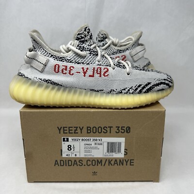 Adiadas Yeezy Boost 350 V2 Zebra 2017 Size Cp9654
