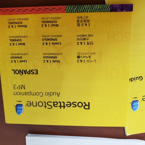 Rosetta Stone Homeschool Espanol Spanish Latin America Version 3 Levels 1 & 2 - Picture 10 of 10