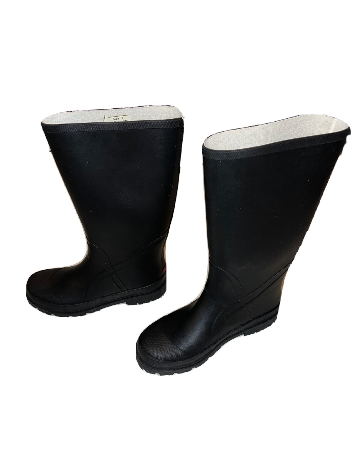 Northside Mens Black Rubber Boots Size 9 eBay