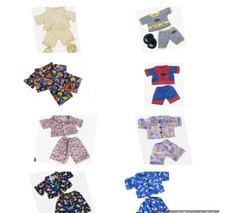 Teddy Bear 16"  PJ's Pyjamas clothes outfit to fit build a bear 14 to 18 inch
