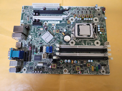  611834-001 For HP 8200 Elite SFF System Board  motherboard with Processor SR00Q