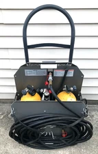 MSA PortAire Quick-Fill Portable Air Supply System with Tanks, Hose, Cart