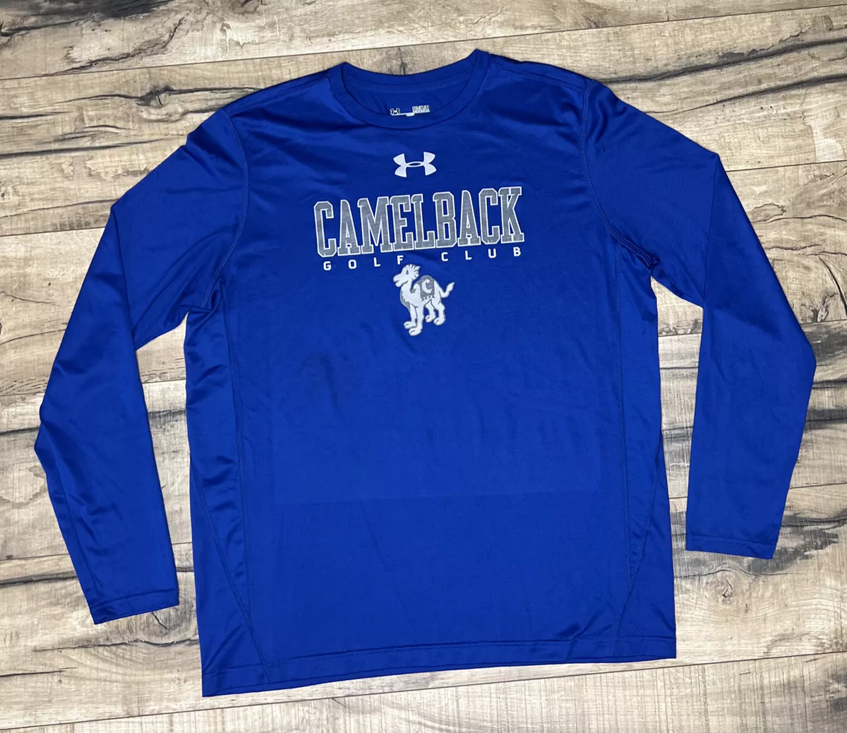 Under Armour HeatGear Loose Long Sleeve Camelback Golf Club T