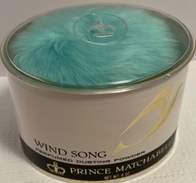 Windsong Perfumed Dusting Powder Prince Matchabelli 8 oz. Excellent