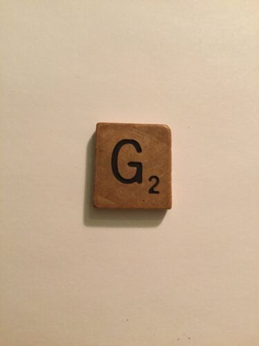Letras de repuesto de azulejos G, H, I, J, K, L, en blanco - estante y rectador - Imagen 1 de 12