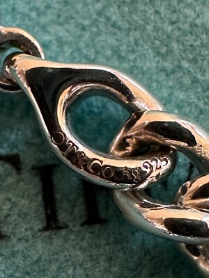 ネックレス・ペンダント Graduated Link Necklace in High-polished Sterling Silver TIFFANY Sterling Silver HardWear Graduated Link Necklace