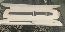 Apple Watch Band Sport Black 38 MM Gray Stainless Steel Pin New