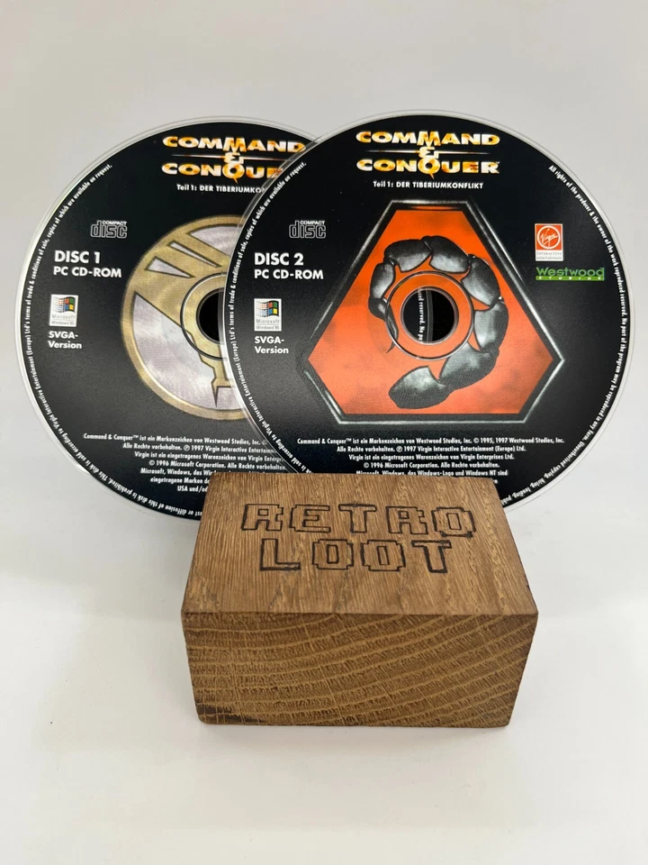 Command & Conquer: Der Tiberiumkonflikt (PC) (1999) (Westwood Studios) (C&C) 2CD - Bild 4 von 4