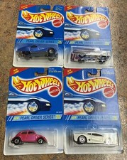 HOT WHEELS- PEARL DRIVER SERIES 1-4 LOT X4- NEW