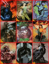 DC Villains: Dark Judgment (1995, SkyBox) Base Trading Card Complete your set