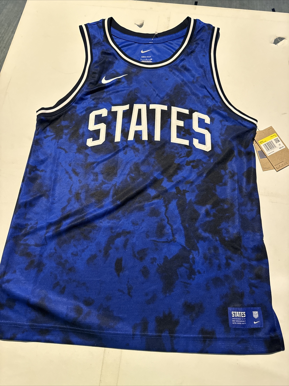Nike Team USA USMNT x NBA United States Basketball Jersey Size Small DN1134-452