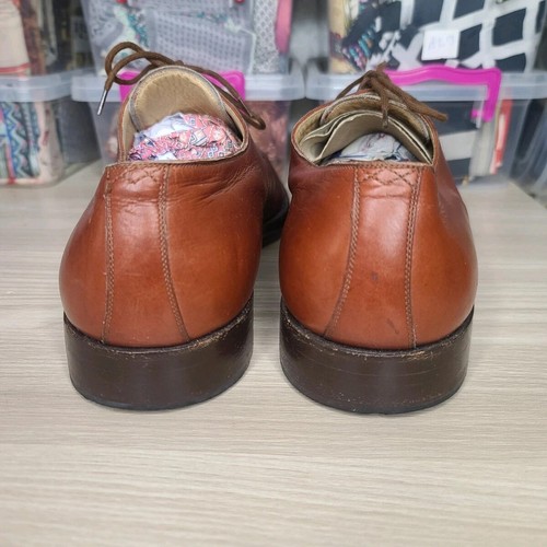 VASS SCARPE UOMO BUDAPEST grembiule cucito Derby Leather Size: 45 Us 12 - Foto 2 di 9
