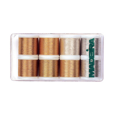 Madeira Geschenkbox: Metallic: Heavy Metal: 8 x 200 m: Spulen