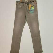 Scotch Shrunk & Soda NWT Boys Sizes 10 & 12 Gray 5-Pocket Skinny Fit Jean Pants