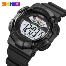 SKMEI Digital Watch Fashion Boys Girls Sport Watches Chronograph LED Wristwatch