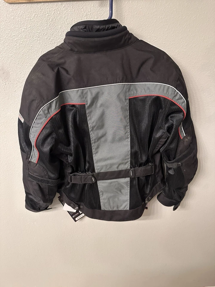 Chaqueta acolchada de nailon para mujer Olympia Moto Sports L Foto 4 de 4