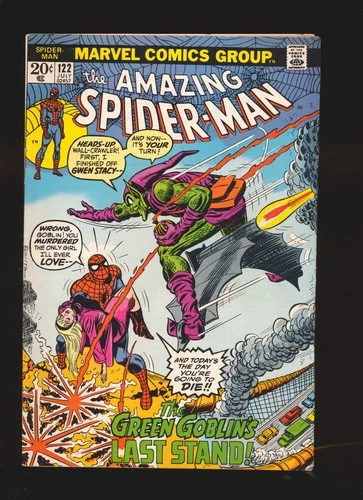 Amazing Spider-Man # 122 - Death of Green Goblin Fine+ Cond