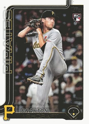 2025 Topps Update Series - Braxton Ashcraft Pittsburgh Pirates #US32 (RC)