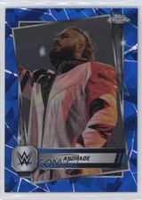 2025 Topps Chrome WWE Sapphire Edition Andrade Cien Almas Andrade #29 01wt