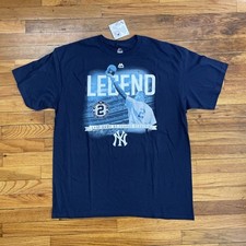 2014 MLB New York Yankees Derek Jeter Last Home Game Graphic T Shirt Size XL NWT