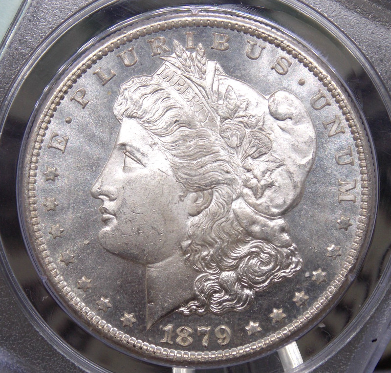 1879 "S" Morgan SILVER Dollar $1 PCGS MS65 #439 Gem BU 🔥RATTLER🔥OGH ECC&C, Inc