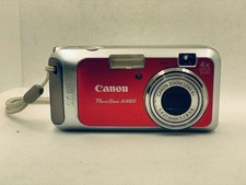 Canon PowerShot A460 5.0MP Digital Compact Camera, Silver - lense problem 
