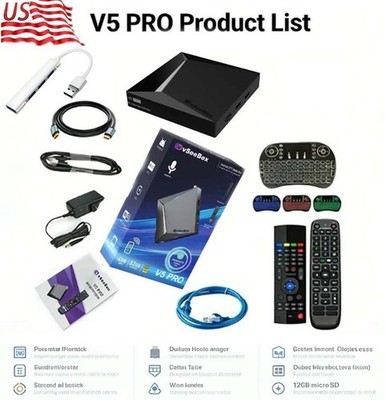 Vsee  BOX V5 PRO- - Free Same-Day Shipping |US Stock  -NEW