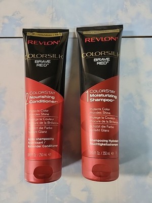 New Revlon Colorsilk Care Conditioner And Shmpoo  Brave Red, 8.45 Fluid Ounce 