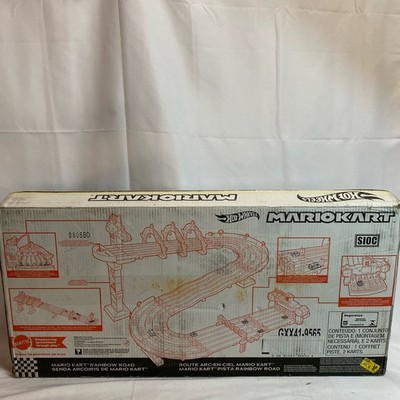 Hot Wheels GXX41-Mario Kart Rainbow Road Track Set for sale online