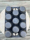 Vintage Griswold Wagner Ware Muffin Pan Cast Iron Pop Over 11 Cup USA