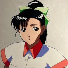 Idol Defense Force Hummingbird Cel Animation Video Attached Anime Collectible