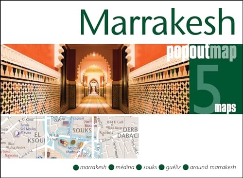 Marrakesh Popout Map - Pocket Size Pop Up City Map Of Marrakesh Popout Maps - Image 2