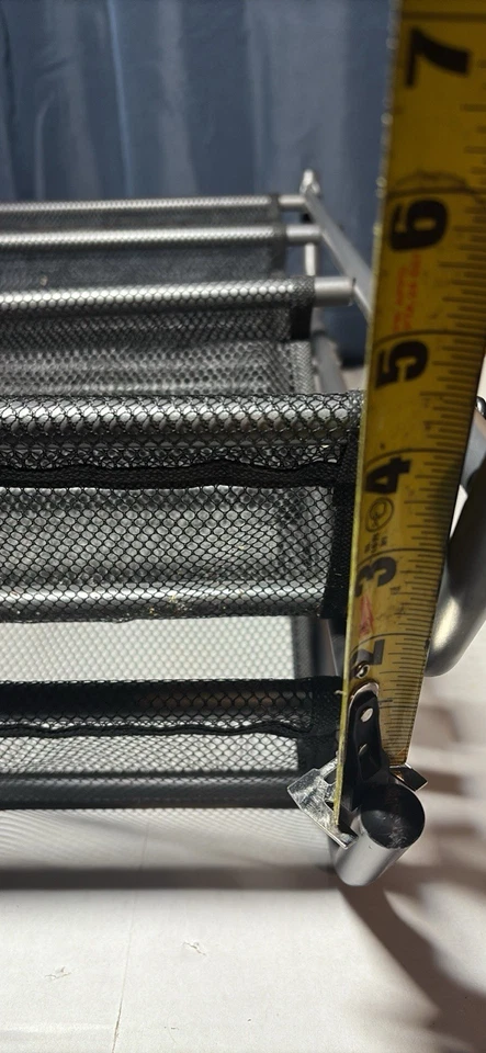 Metal Simple Under The Bed Shoe Storage Organizer 24 X 24 X 4 Holds 15 Pairs - Image 4 of 4