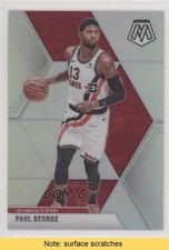 2019-20 Panini Mosaic Silver Prizm Paul George #108 READ d9r