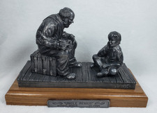 1990 Uncle Remus Pewter Sculpture - Michael Ricker Numbered 891000 Signed