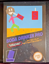 Limited Run Games Soda Drinker Pro Blue NES Cartridge BRAND NEW Sealed